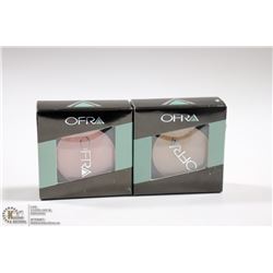 2PK OFRA EYE SHADOW SET; LATTE & GLORIOUS