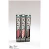 Image 1 : 3PK OFRA ASSORTED LONG LASTING LIQUID LIPSTICK