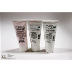 3 PACK OF OFRA VITAMIN A & C PEEL OFF MASK /