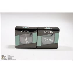 2PK OFRA EYE SHADOW SET; OLIVE & BARK