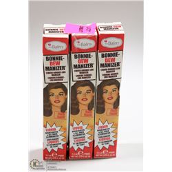 3PK THE BALM COSMETICS BONNIE-DEW MANIZER LIQUID