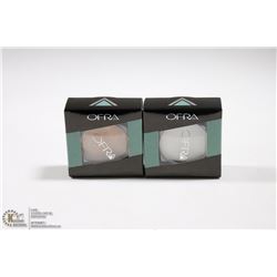 2PK OFRA EYE SHADOW SET; GOLDRUSH & MILLENNIUM