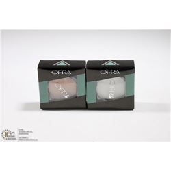 2PK OFRA EYE SHADOW SET; GOLDRUSH & MILLENNIUM