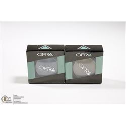 2PK OFRA EYE SHADOW SET; NAVY & KHAKI