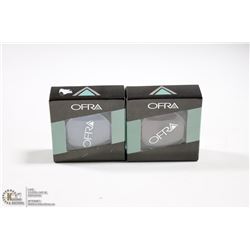 2PK OFRA EYE SHADOW SET; DESTINY & GODIVA