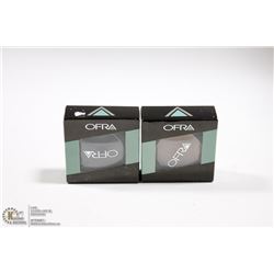 2PK OFRA EYE SHADOW SET IRON & BOHEMIAN