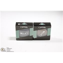 2PK OFRA EYE SHADOW SET; IRON & BOHEMIAN