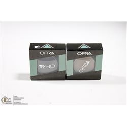 2PK OFRA EYE SHADOW SET; IRON & BOHEMIAN