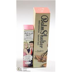2PK THE BALM COSMETICS TINTED MOISTURIZER & EYELID
