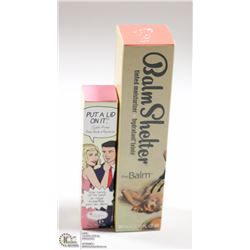 2PK THE BALM COSMETICS TINTED MOISTURIZER & EYELID