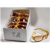Image 1 : BOX OF YELLOW DIOR REPLICA DESIGNER SUNGLASSES