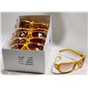 Image 1 : BOX OF YELLOW DIOR REPLICA DESIGNER SUNGLASSES