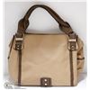 Image 1 : TAN & BROWN DESIGNER STYLE LADIES HANDBAG
