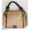 Image 1 : TAN & BROWN DESIGNER STYLE LADIES HANDBAG