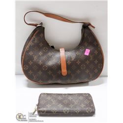 LOUIS VUITTON REPLICA HAND BAG & WALLET SET