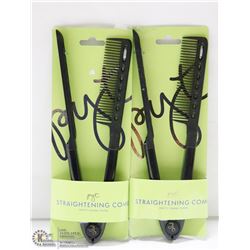 2PK  PYT STRAIGHTENING COMBS