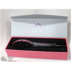 SUTRA IONIC HEAT BRUSH; PINK & BLACK