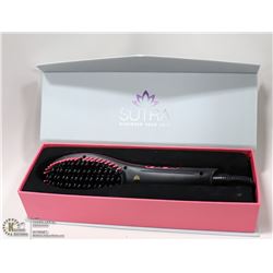 SUTRA IONIC HEAT BRUSH; PINK & BLACK