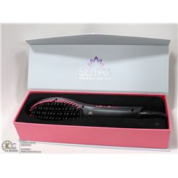 SUTRA IONIC HEAT BRUSH; PINK & BLACK