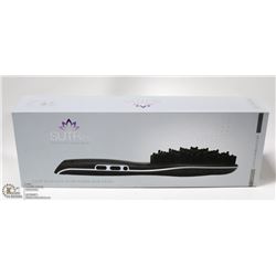 SUTRA IONIC HEAT BRUSH; PINK & BLACK