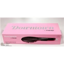 DOWNTOWN BY EVA NYC HEATED STRAIGHTENING BRUSH;