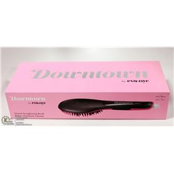DOWNTOWN BY EVA NYC HEATED STRAIGHTENING BRUSH;