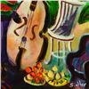 Image 2 : Shlomo Alter, Original Acrylic Painting on Canvas, Hand Signed with Letter of Authenticity.