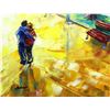 Image 2 : Svyatoslav Shyrochuk- Original Oil on Canvas "Hugging in Park"