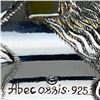 Image 3 : Raphael Abecassis Sterling Silver Electroform Mezuzah with Letter of Authenticity.