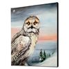 Image 2 : "Snow Owl in Alaska" Limited Edition Giclee on Canvas by Martin Katon, Numbered and Hand Signed. Thi