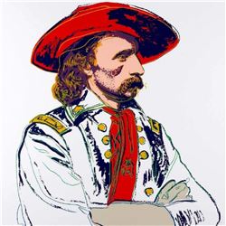 Andy Warhol- Screenprint in colors "General Custer, 1986"