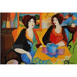 Patricia Govezensky- Original Serigraph on Paper "Silence Beach"