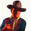 Image 1 : Andy Warhol- Screenprint in colors "John Wayne, 1986"
