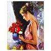 Image 1 : Igor Semeko- Hand Embellished Giclee on Canvas "Blessings"