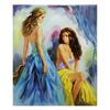 Image 1 : Taras Sidan- Original Oil on Canvas "Best Friends"