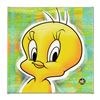 Image 1 : Looney Tunes, "Tweety Bird" Numbered Limited Edition on Canvas with COA. This piece comes Gallery Wr