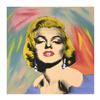 Image 1 : Steve Kaufman (1960-2010), "Marilyn Monroe" Hand Painted Limited Edition Hand Pulled Silkscreen on C