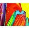 Image 2 : Svyatoslav Shyrochuk- Original Oil on Canvas "Colorful Flower"
