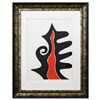 Image 1 : Alexander Calder- Lithograph "DLM201 - Flamme intérieure"
