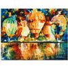 Image 1 : Leonid Afremov (1955-2019) "Balloon Show" Limited Edition Giclee on Canvas, Numbered and Signed. Thi