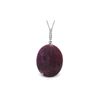 Image 1 : Genuine 19.58 ctw Ruby & Diamond Necklace 14KT White Gold - REF-79Y4F