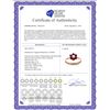 Image 2 : Genuine 0.50 ctw Ruby & Diamond Ring 14KT Rose Gold - REF-42A2K