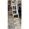 Image 1 : ALUMINUM STEP LADDER- 6'
