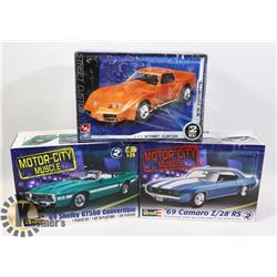 SET OF 2 REVELL MOTOR CITY MUSCLE