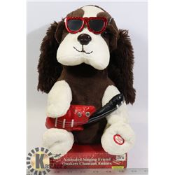 NEW ELVIS DOG ANIMATED PLUSH