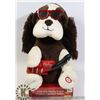 Image 1 : NEW ELVIS DOG ANIMATED PLUSH