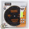 Image 1 : SEALED RIDGID 10" PORCELAIN