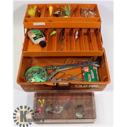 TACKLE BOX WITH CONTENTS