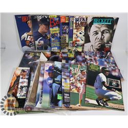 MAGAZINES - BOX OF MOSTLY BECKETT - BABE RUTH;
