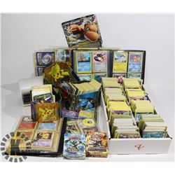 X-LARGE FLAT OF POKEMON CARDS